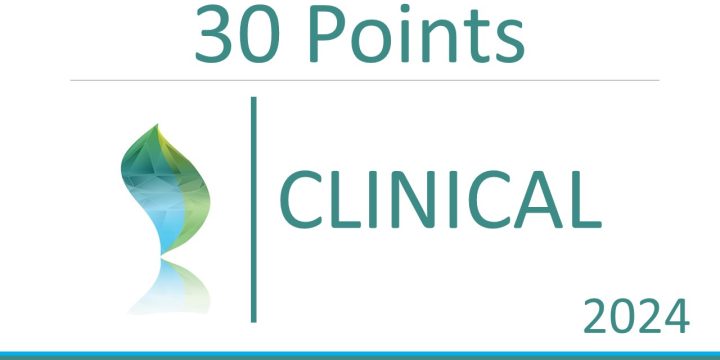 Option B - (30 CPD Points) Clinical Points. 2024 Calendar Year (01 Jan – 31 Dec)